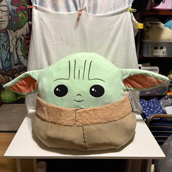 Grogu (Baby Yoda) 20 inch Squishmallow Star Wars - Picture 2 of 3